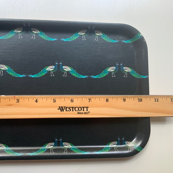 Sophie Allport Peacock Printed Tray - Picture 6 of 6